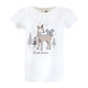 Hudson Baby Short Sleeve T-Shirts, Girl Winter Animals