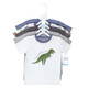 Hudson Baby Boy Short Sleeve T-Shirts, Dinosaur