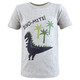 Hudson Baby Toddler Boy Short Sleeve T-Shirts, Construction Dino