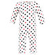 Hudson Baby Infant Girl Cotton Coveralls, Girl Mommy Red Black