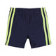 Hudson Baby Boy Shorts Bottoms 4-Pack, Gray Navy