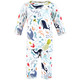 Touched by Nature Organic Cotton Coveralls, Ocean