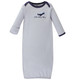 Luvable Friends Infant Boy Cotton Gowns, Airplane, Preemie/Newborn