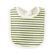 Touched by Nature Unisex Baby Organic Cotton Bibs, Happy Veggies, One Size