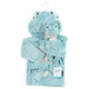 Hudson Baby Unisex Baby Plush Bathrobe and Toy Set, Cool Frog, One Size