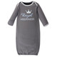 Luvable Friends Infant Boy Cotton Gowns, Little Dude, Preemie-Newborn