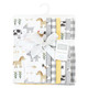 Hudson Baby Cotton Flannel Burp Cloths, Cute Farm 7-Pack