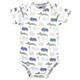 Hudson Baby Cotton Bodysuits, Wild Leaf Safari