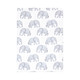 Hudson Baby Cotton Flannel Burp Cloths Bundle, Safari Friends