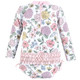 Hudson Baby Rashguard Baby and Toddler Swimsuit, Vintage Blossom 1