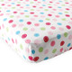 Luvable Friends Fitted Crib Sheet, Pink Geometric