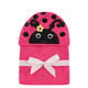 Hudson Baby Cotton Animal Face Hooded Towel, Ladybug