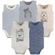 Yoga Sprout Sleeveless Bodysuits, 5-Pack, Wild Woodland