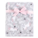 Hudson Baby Plush Blanket with Security Blanket, Whimsical Unicorn