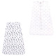 Luvable Friends Safe Sleep Wearable Cotton Sleeping Bag/Blanket, 2-Pack, French Poodle and Tiara