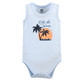 Hudson Baby Cotton Sleeveless Bodysuits, Gone Surfing
