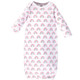 Luvable Friends Cotton Gowns, Rainbow