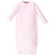 Touched by Nature Organic Cotton Kimono Gowns, Pink Gray Elephant