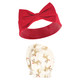 Hudson Baby Cotton Headband and Scratch Mitten Set, Reindeer