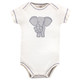 Touched by Nature Organic Cotton Bodysuits, Elephant