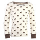 Touched by Nature Organic Cotton Tight-Fit Pajama Set, Moose