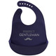 Hudson Baby Silicone Bibs, Perfect Gentlemen