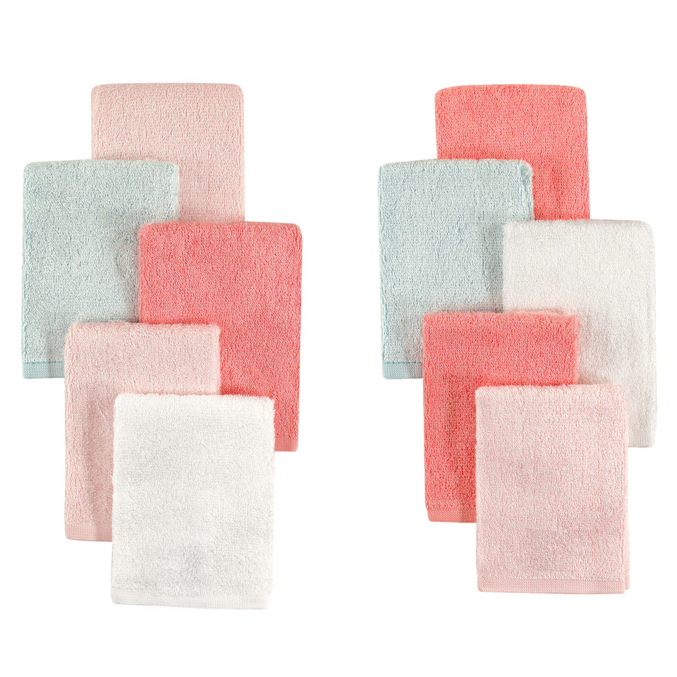 Bamboo washcloths - 6 pieces - mixed colors