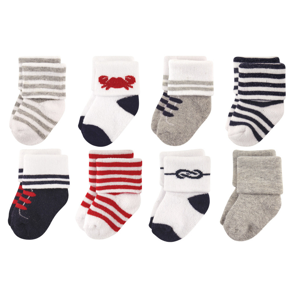 Luvable Friends Socks, 8-Pack, White | Baby and Toddler Clothes ...