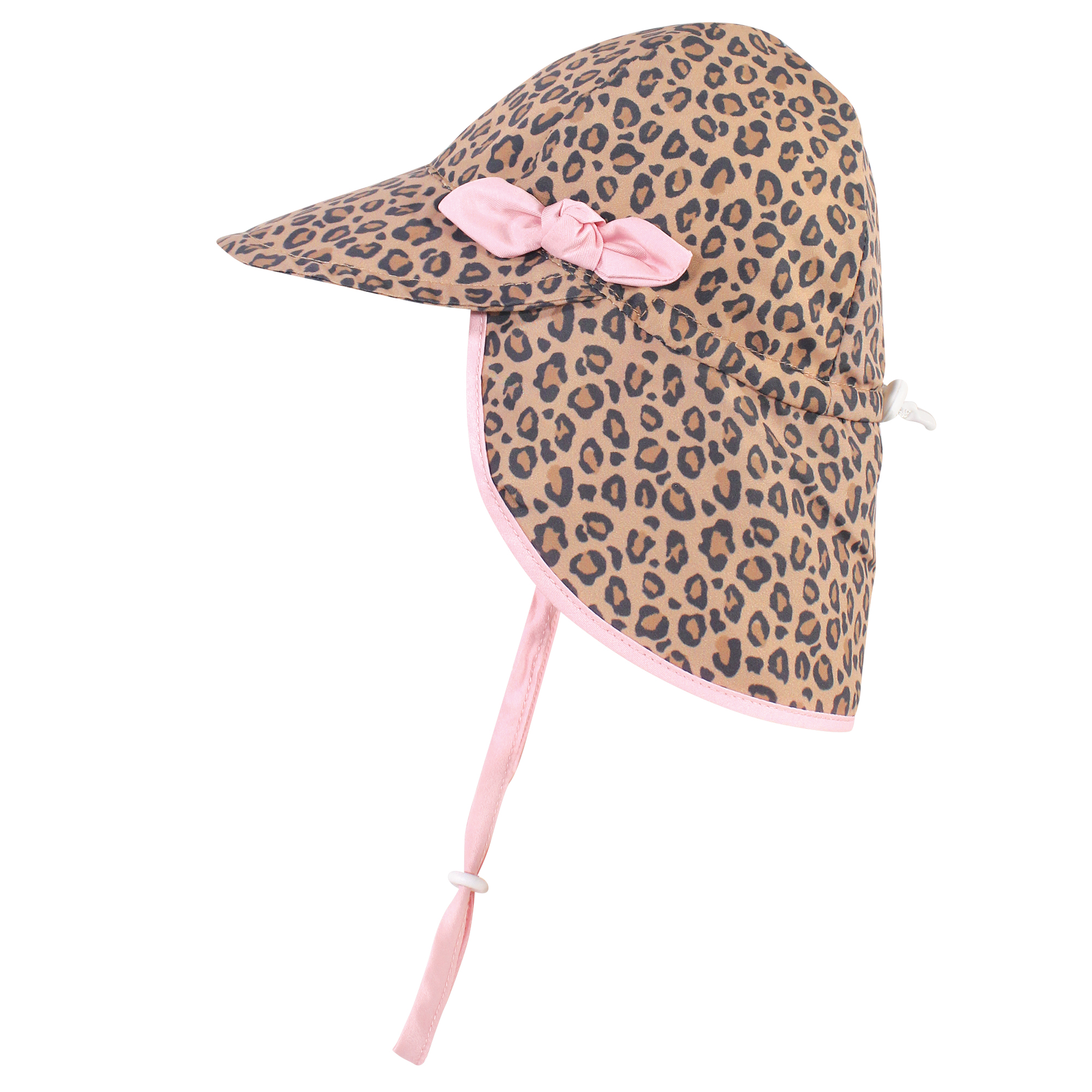 Hudson Baby Sun Protection Hat, Leopard - Hudson Childrenswear