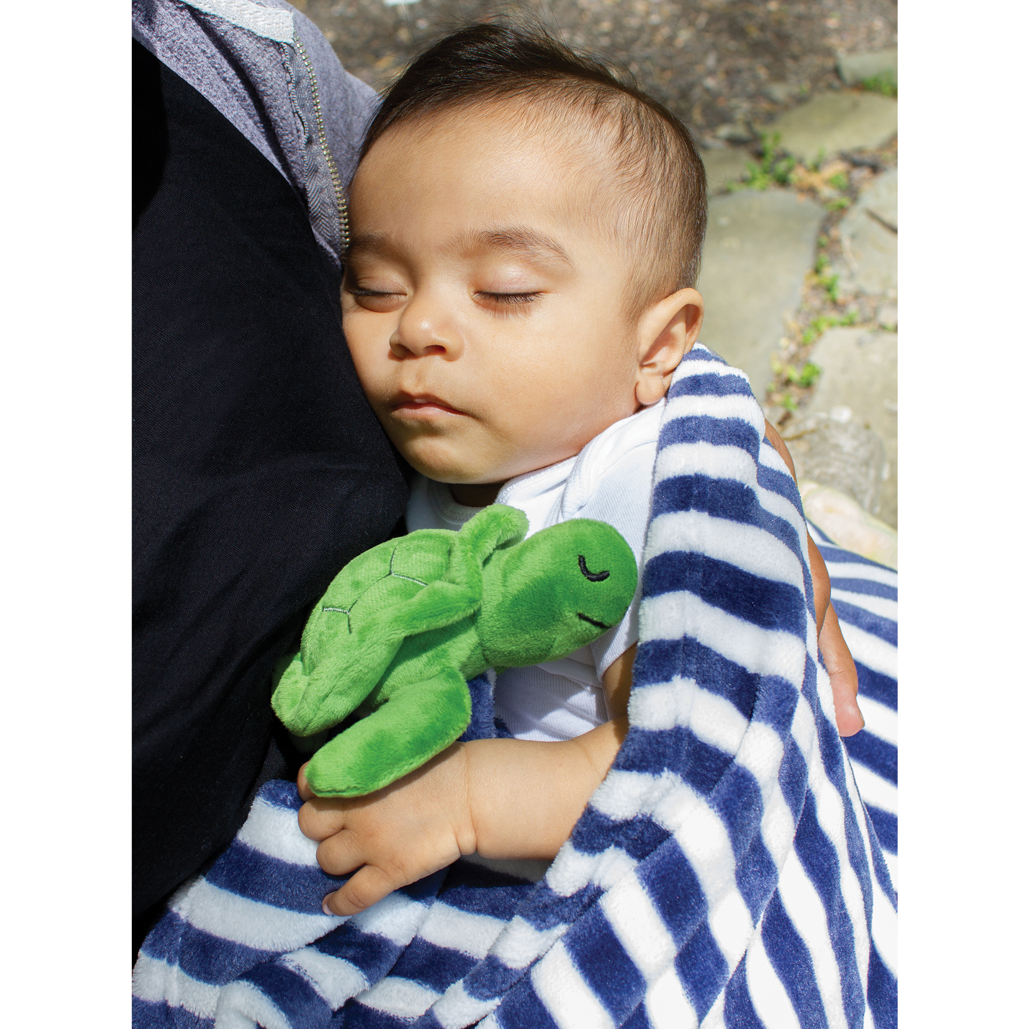 Hudson Baby Plush Blanket with Security Blanket, Sea Turtle