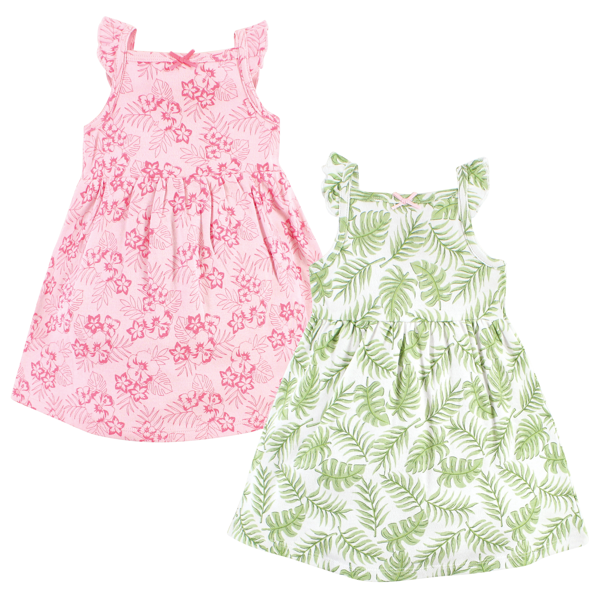 Hudson Baby Infant And Toddler Girl Cotton Dresses, Poinsettia Dot, 0-3  Months : Target