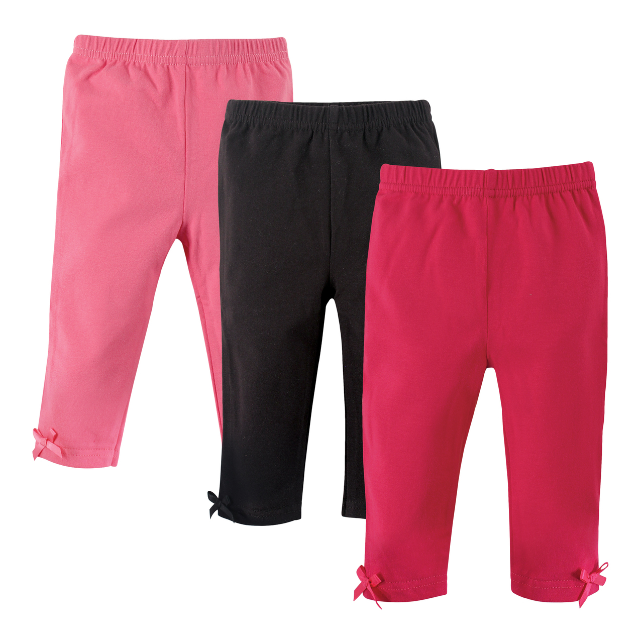 Buy Basic 3/4 Length Leggings Pink For Kids