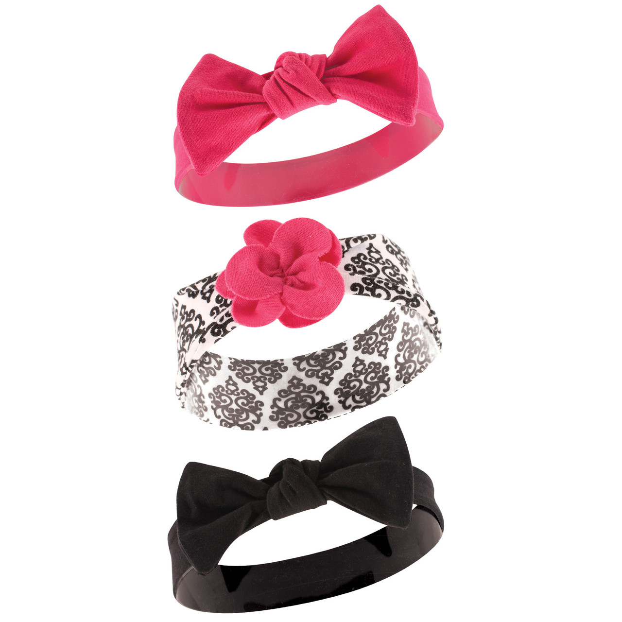 Yoga Sprout Headbands, 3-Pack, Black Damask | Baby and Toddler Clothes ...