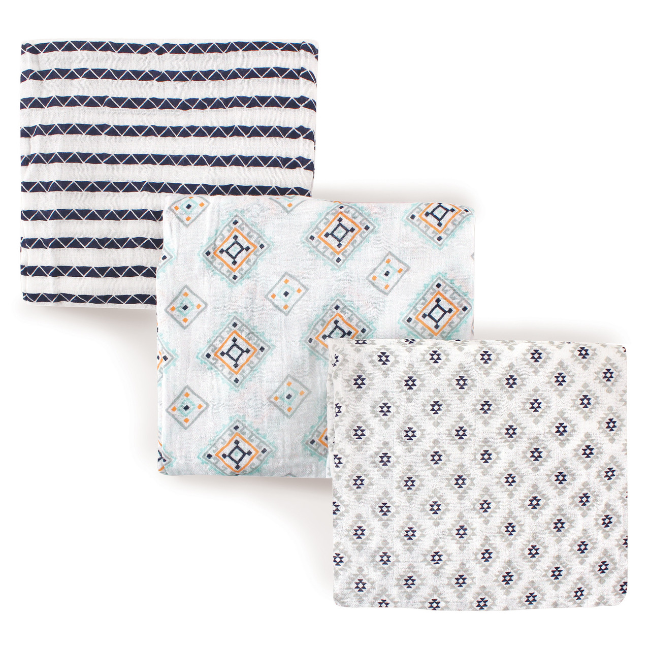 hudson baby 3 swaddle blankets