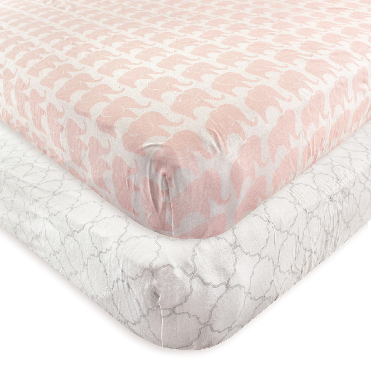 baby girl fitted cot sheets