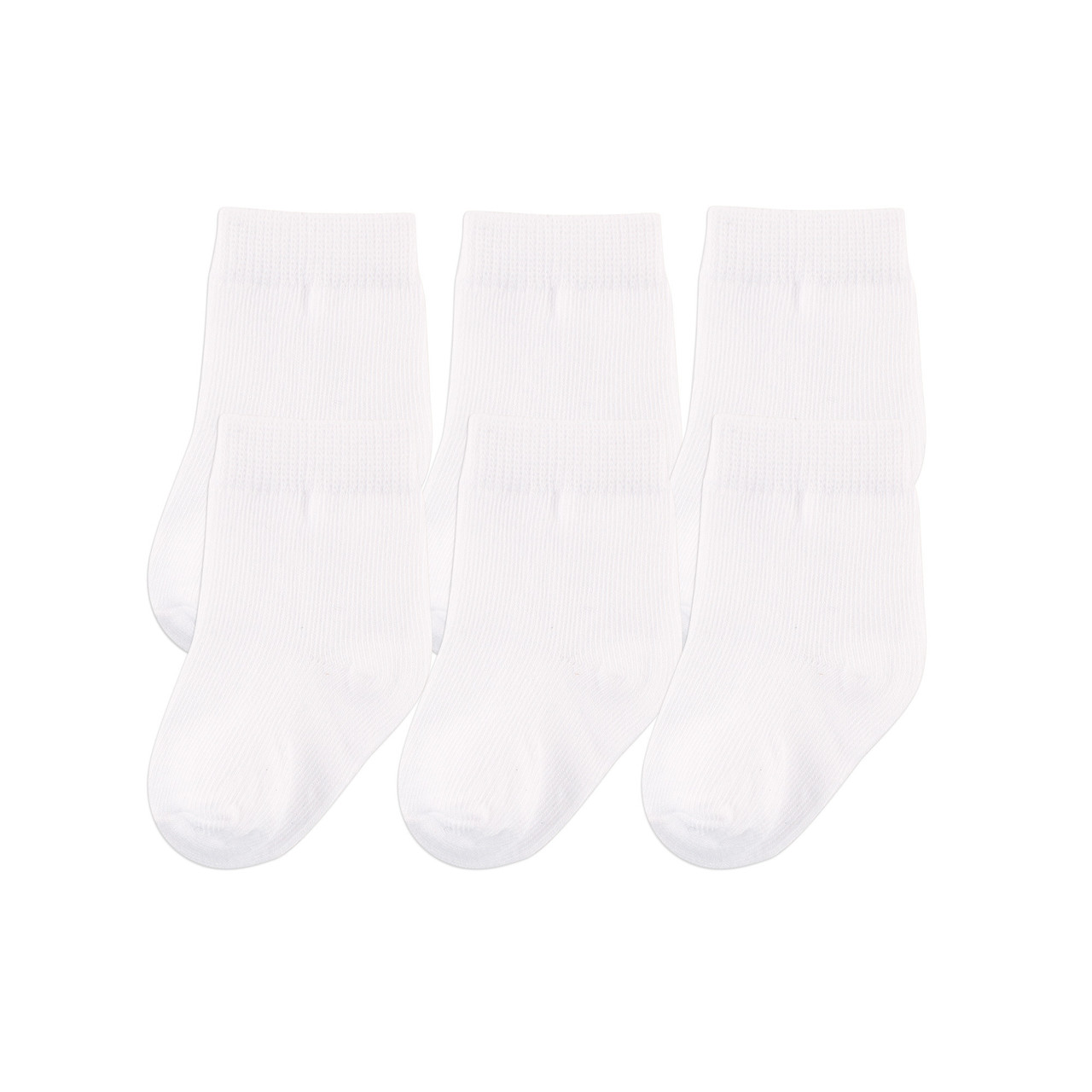 Touched By Nature Organic Cotton Socks, 6-Pack, White | Baby and ...