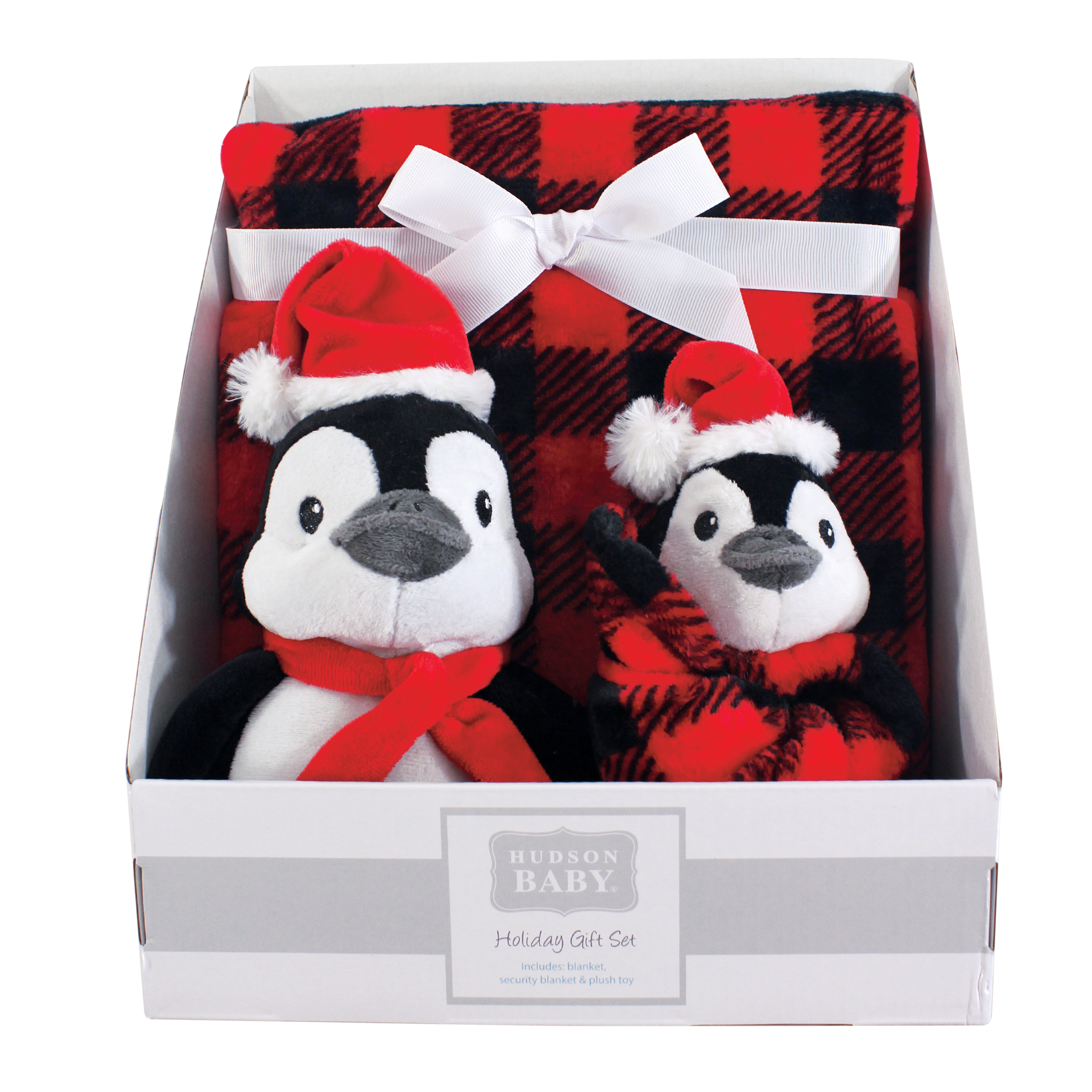Happy Horse Penguin Polar Plush Security Tuttle Blanket - 10-Inches