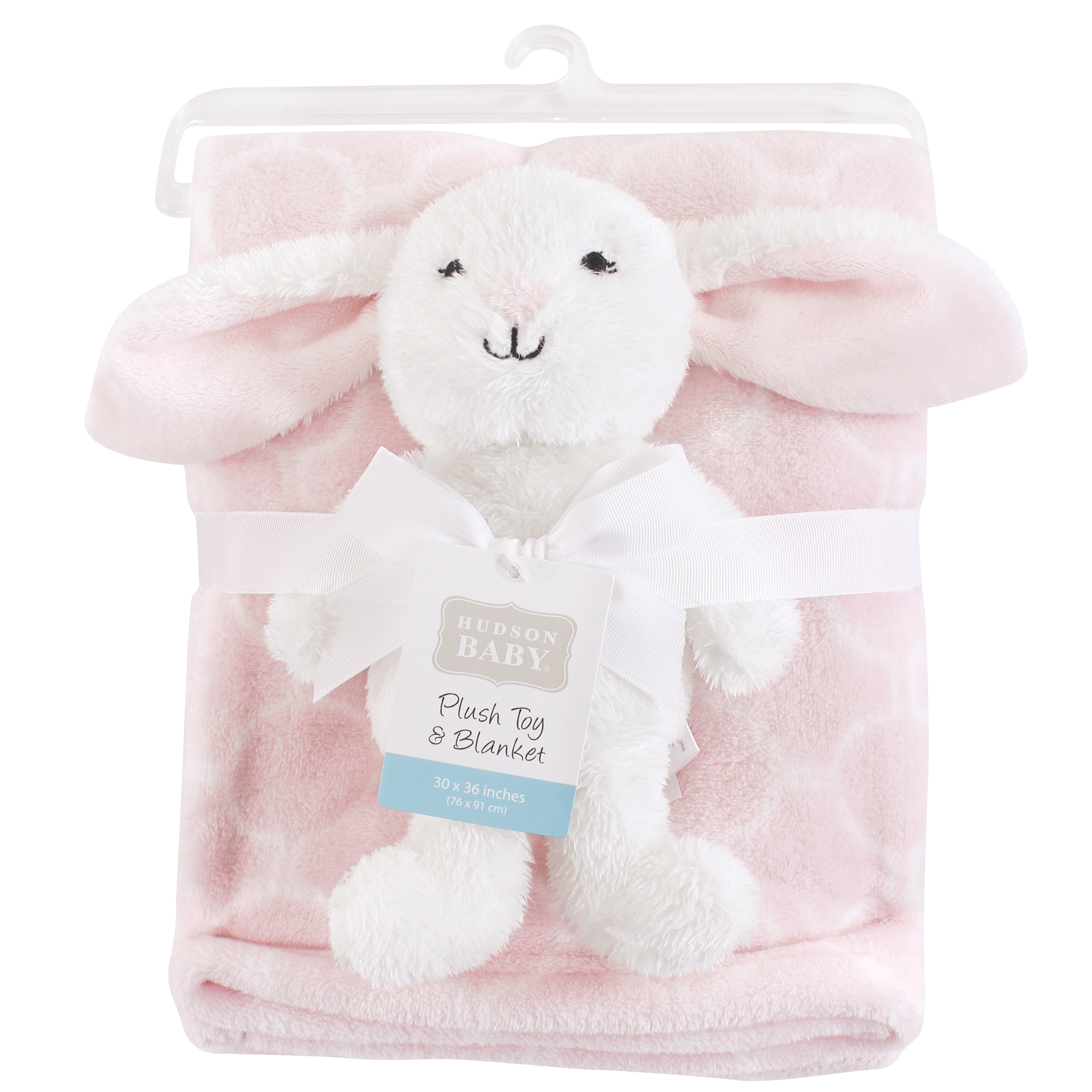 [Mud Pie] Tan Cuddle Bunny Plush Blanket main image 1