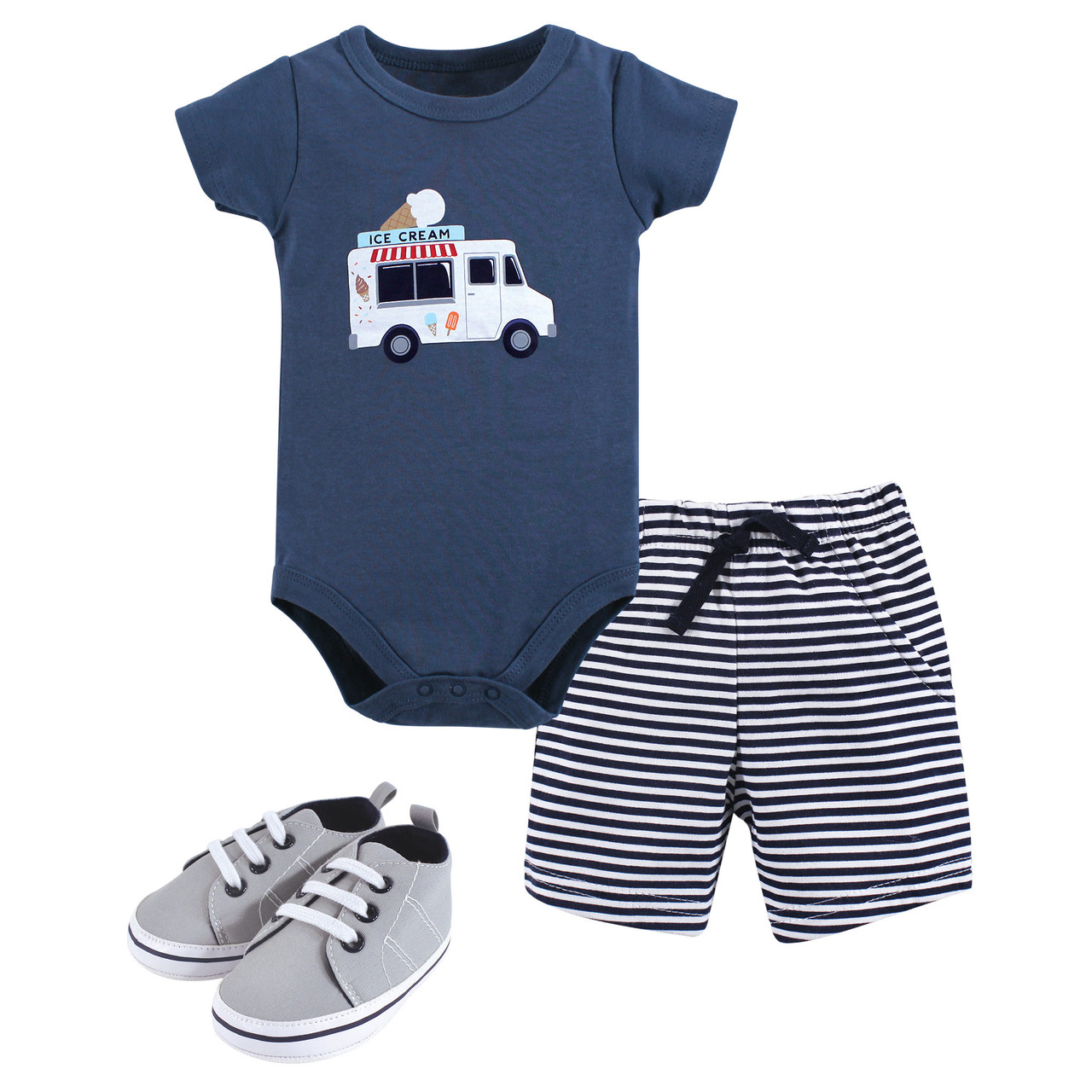 EARTH baby sweatsuit　Ecru cream　サイズ1 EARTH Baby sweatsuit ecru 1