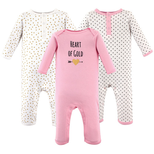3-Pack Fruit Hudson Baby Union Suits//Coveralls