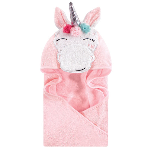 Luvable Friends Hooded Towel with Five Washcloths Dog / One Size