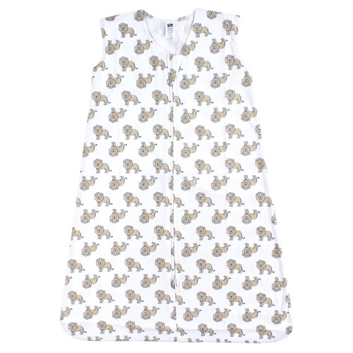 Hudson Baby Baby Safe Sleep Wearable Jersey Sleeping Bag/Blanket, Lions