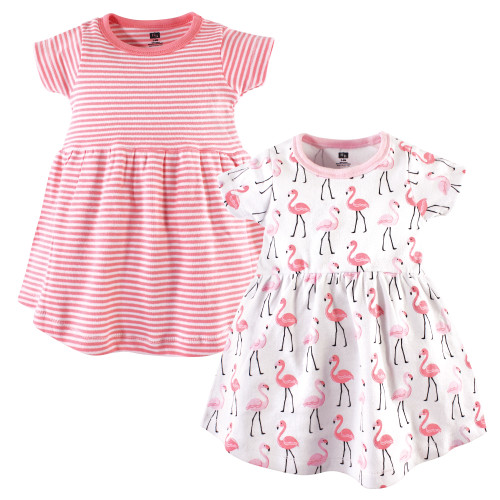 open lace back dress Flamingo Print Twirly Dress 3/6 Mos