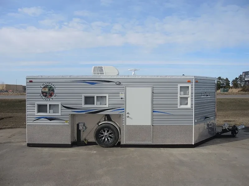 Ice Castle Trophy Hunter 8x17 Fish House - Ultimate Ice Fishing