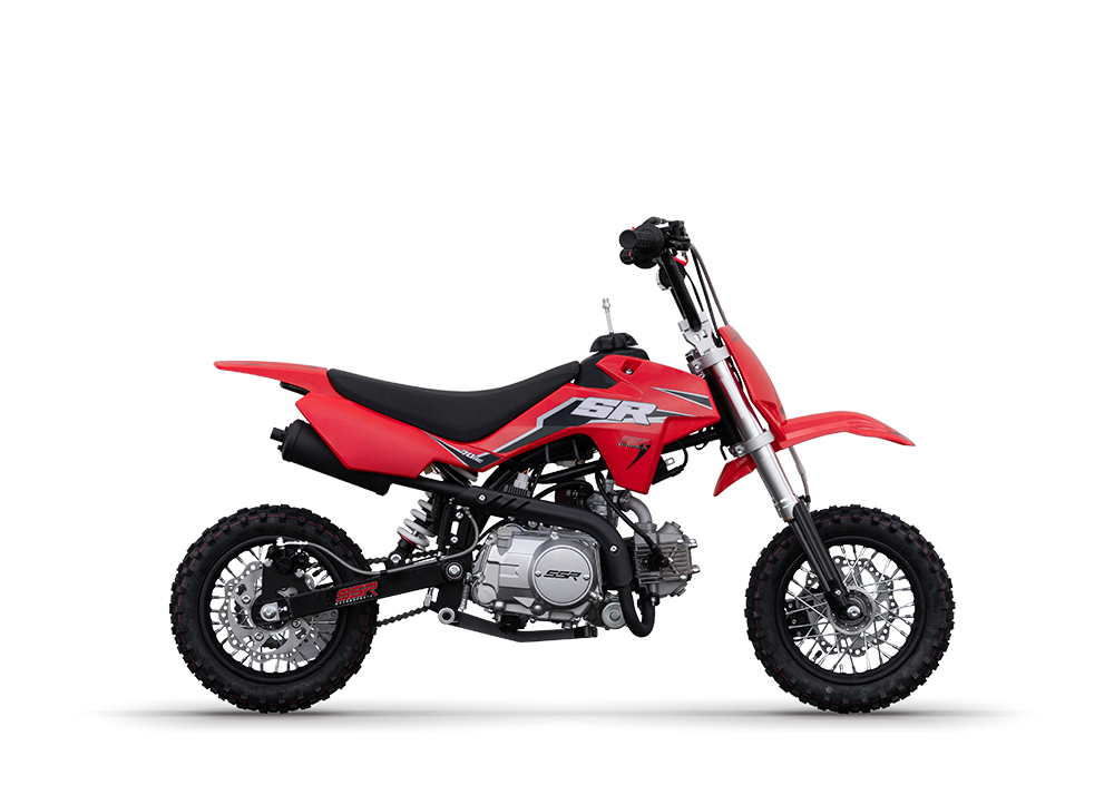 SSR Motorsports SR70AE Pit Bike - Red |SR70AERed