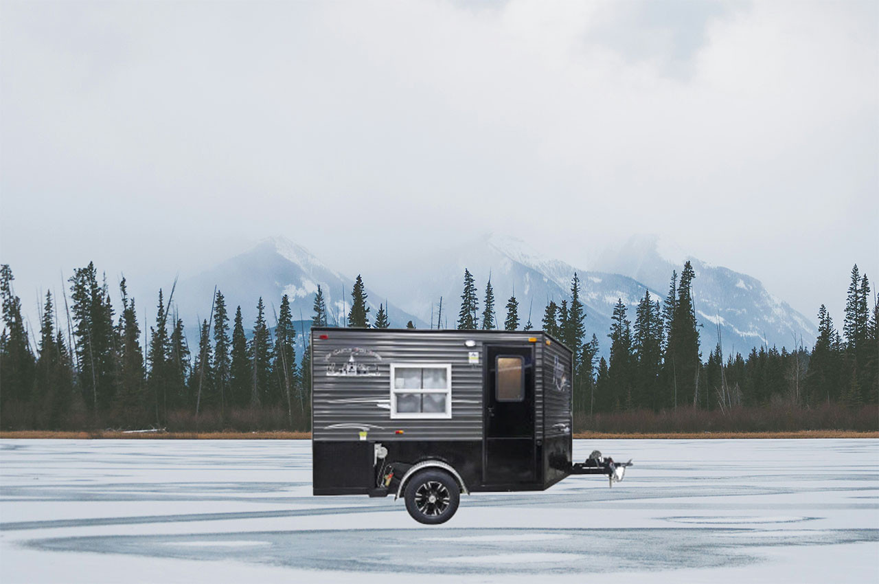 Top-Quality Ice Castle Honey Hole 6.5x10 Fish House | Outdoorica