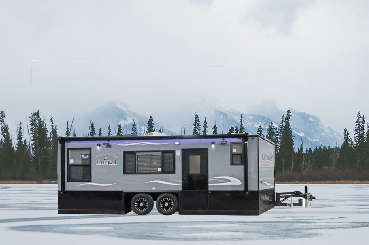 Ice Castle RV Hybrid Extreme II 8x21 RV Camper & Fish House