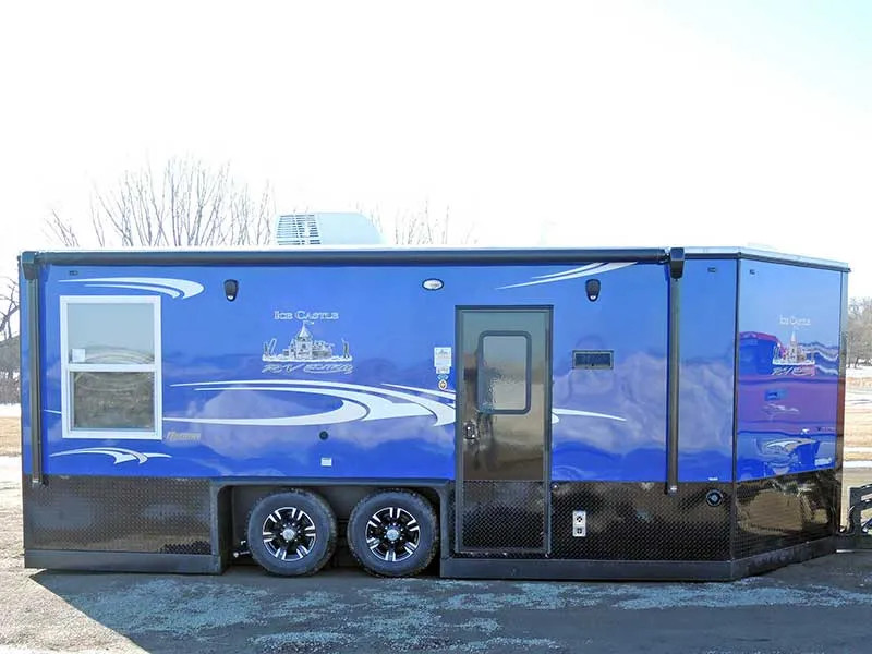 Ice Castle RV Hybrid 8x22 RV Camper & Fish House | Outdoorica