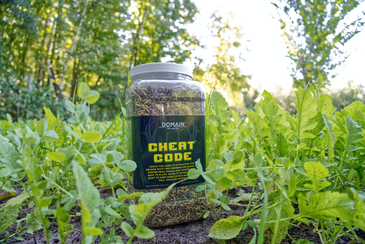 Domain Outdoors Cheat Code - Bulk Pail Deer Brassica Food Plot