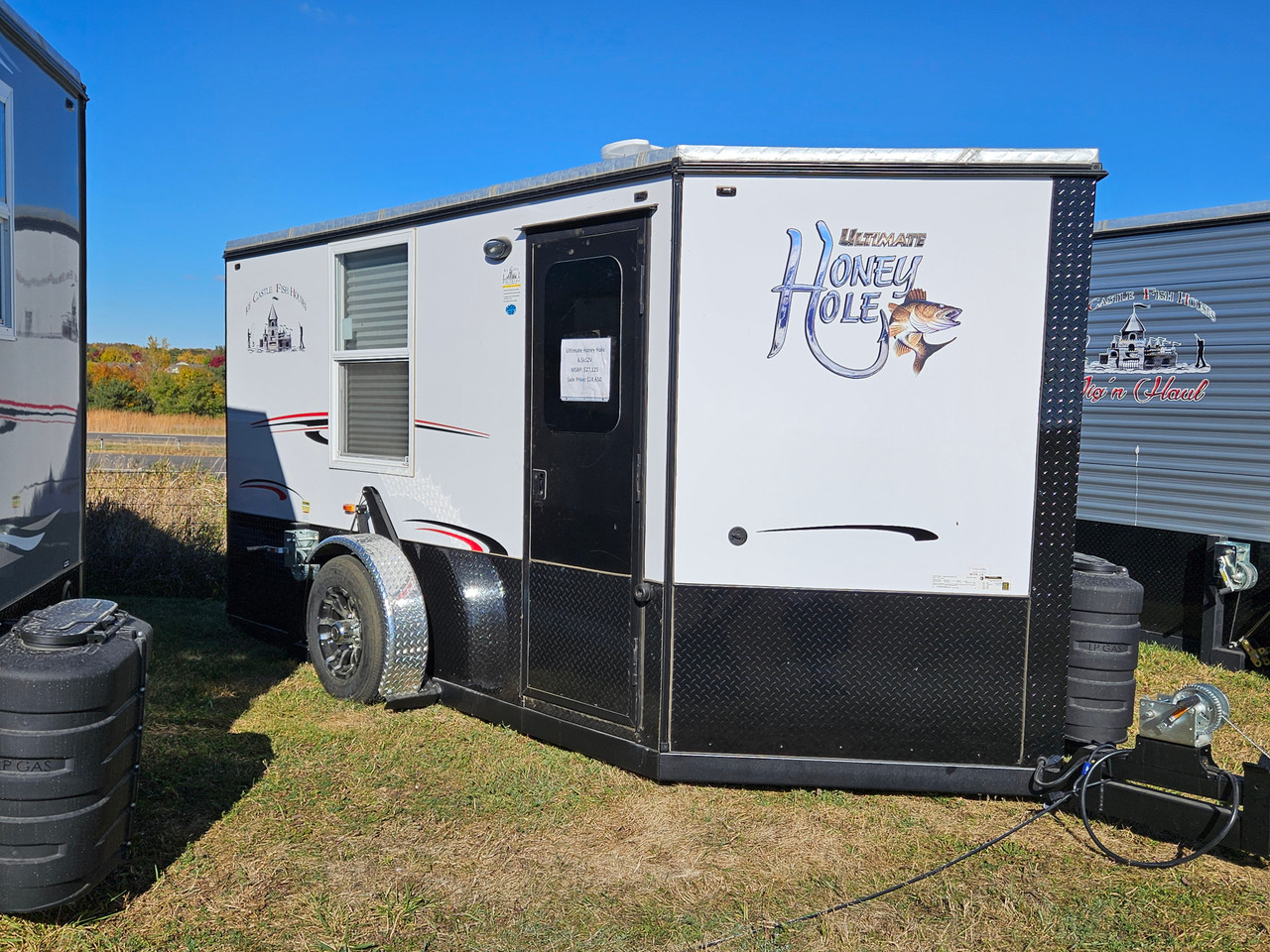 Ice Castle Ultimate Honey Hole 6.5x12 Fish House | Outdoorica